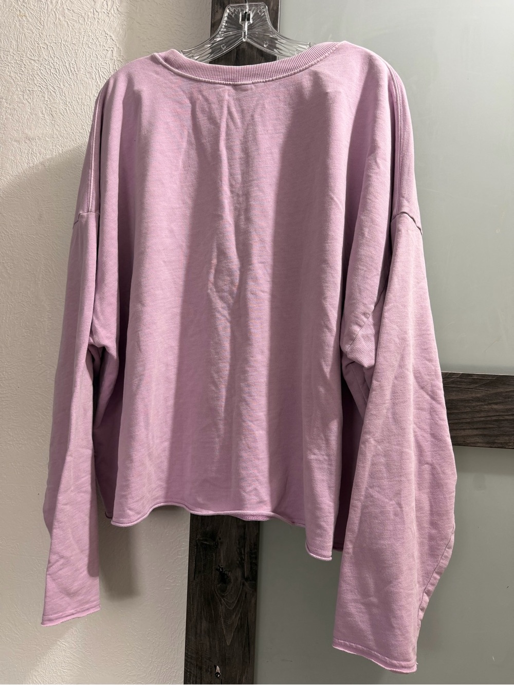 wild fable Oversized Crewneck Sweatshirt in Dusty Lilac - Picture 2 of 4